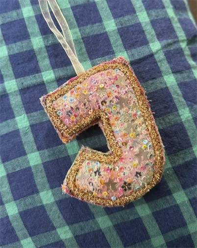 Sissel Edelbo - Alphabet Ornament - J
